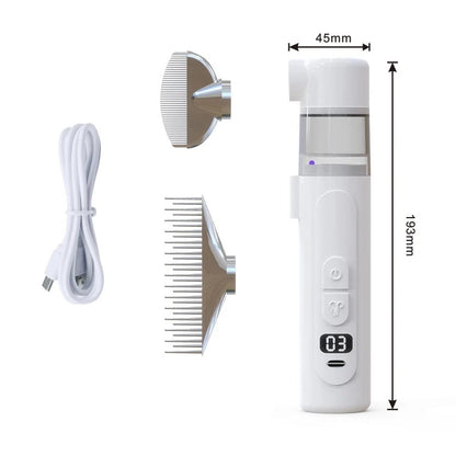⏰LIMITED TIME PRICE🔥Electric Pet Grooming Comb🐕Keep your furry friends away from mites, fleas and tangled fur!