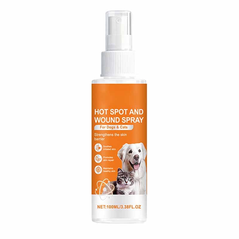 Itch Relief Spray –Vet Recommended Skin Soothing Quantum Silver Spray for Dogs & Cats